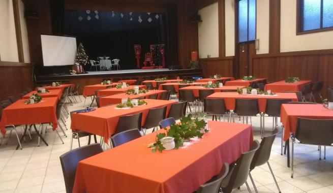 zicht op de grote (theater)zaal